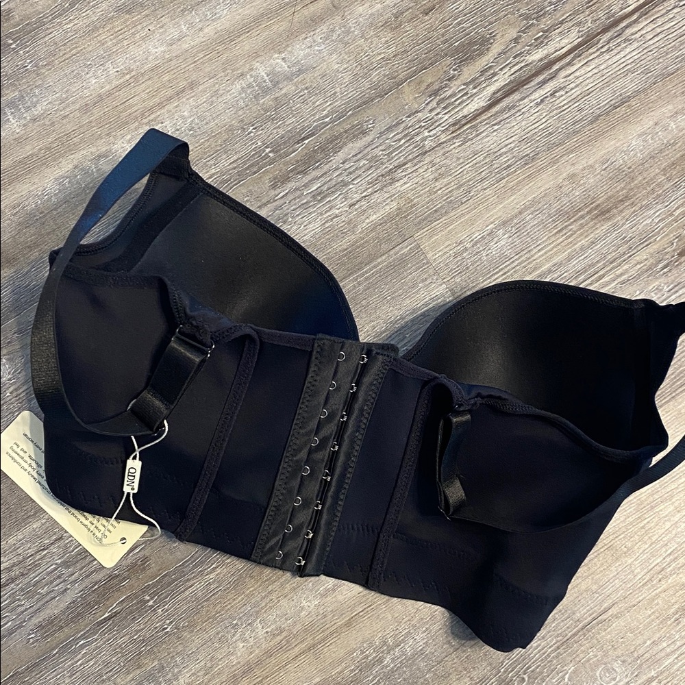 NWT QDN Wide Band Padded Bustier Bra 36C - Picture 6 of 7